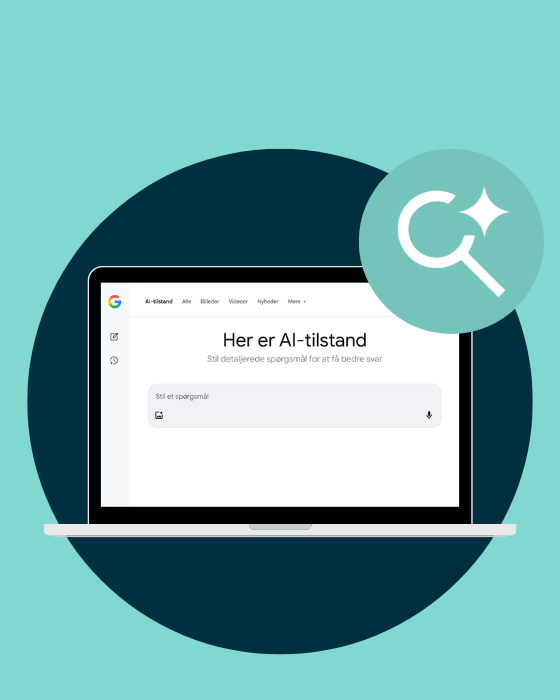 AI mode er kommet til Danmark